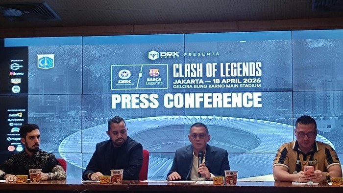 Konferensi press Clash of Legends