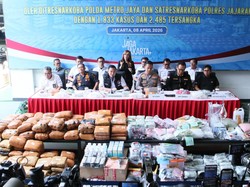 Polda Metro Ungkap 1.833 Kasus Narkoba, Wujudkan Asta Cita Presiden