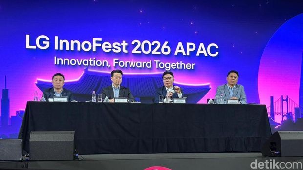 LG menghadirkan beragam produk inovatif perangkat rumah tangga di arena tahunan InnoFest 2026.