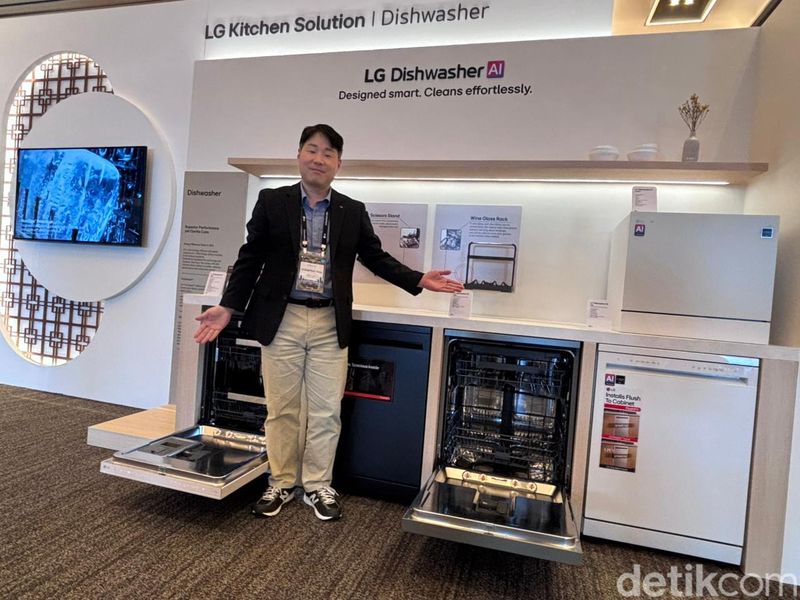 LG menghadirkan beragam produk inovatif peralatan rumah tangga nan diumumkan di arena InnoFest 2026.