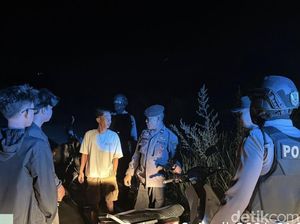 Diduga Balap Liar, Remaja di Jembatan Merah PKB Klungkung Dibubarkan Polisi