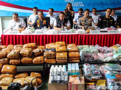 Polda Metro Jaya Musnahkan 712 Kg Narkoba Senilai Rp 280 Miliar