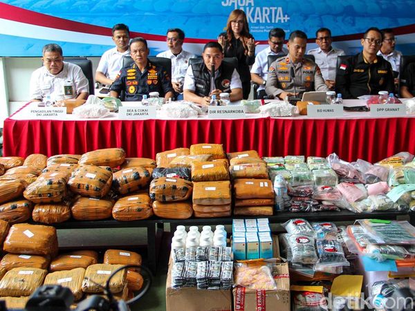 Polda Metro Jaya Musnahkan 712 Kg Narkoba Senilai Rp 280 Miliar