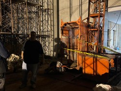 Lift Pembangunan di RS Santa Maria Jatuh dari Lantai 6, Tiga Pekerja Patah Kaki