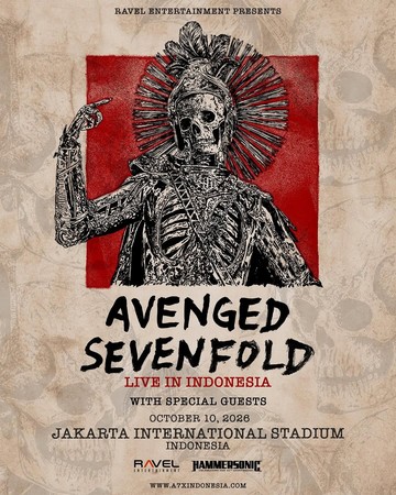 Info Penting Nih Buat yang Mau Nonton Avenged Sevenfold Pekan Ini!