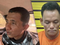 2 Tahanan Polres Bangka yang Kabur dari Sel Ditangkap, Ini Tampangnya