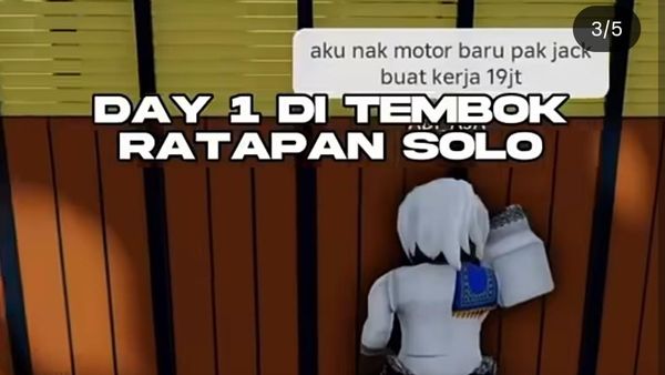 Heboh Rumah Jokowi Jadi Replika Tembok Ratapan di Roblox, Seberapa Mirip?