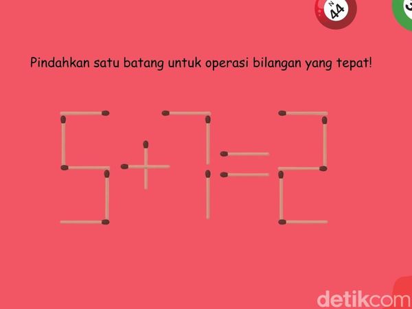 Teka-teki Pindahkan Korek Ini Gampang-gampang Susah! Bisa Jawab Cepat?