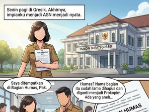 Nyesek! Pede Berseragam PNS, Wanita Ini Kena Prank SK Bodong