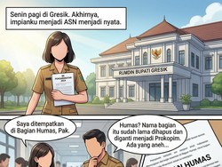 Nyesek! Pede Berseragam PNS, Wanita Ini Kena Prank SK Bodong