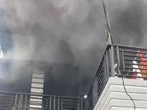 Kebakaran Rumah di Perumahan Mallengkeri Makassar gegara Mesin Cuci Korslet