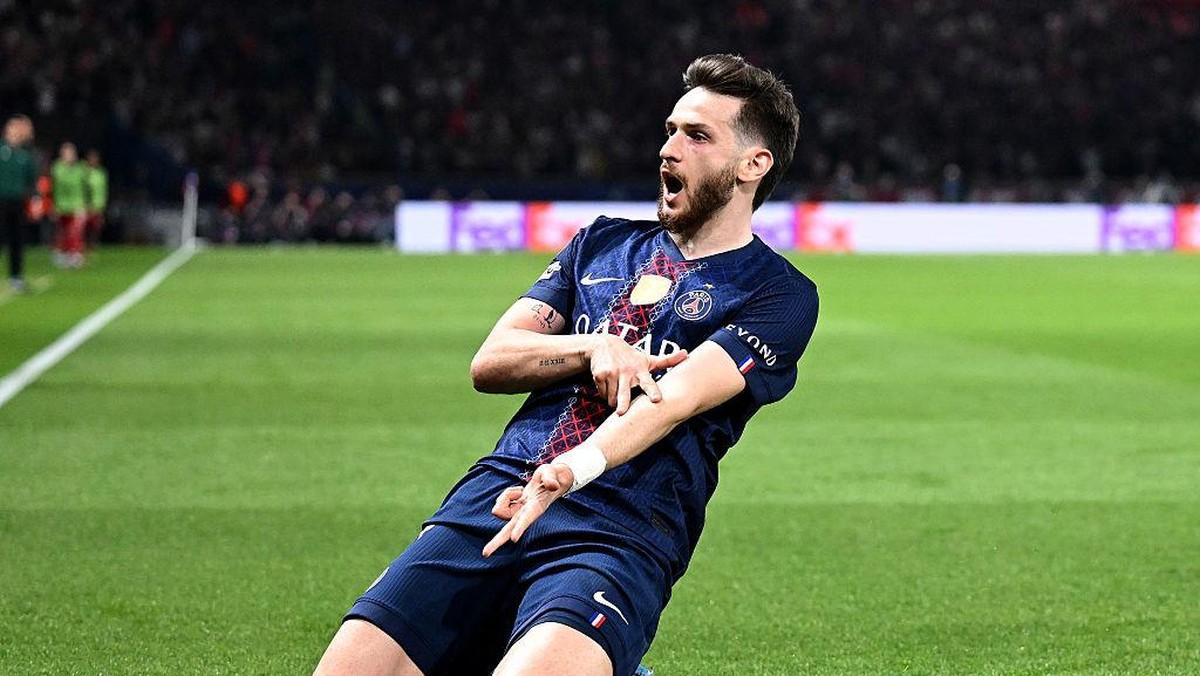 Khvicha Kvaratskhelia tahu PSG akan menjalani laga sulit melawan Arsenal. (Foto: UEFA via Getty Images/Stuart Franklin - UEFA)