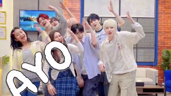 Momen Ayu Ting Ting & Bilqis Ketemu NCT WISH di Lapor Pak, Kompak Bikin Iri