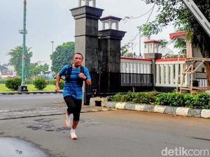 Demi Efisiensi, Bambang ASN Banyumas Pilih Lari 8 Km buat Ngantor