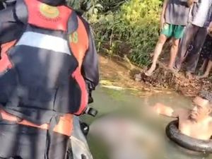 Pelajar Hanyut di Sungai Air Terjun Temburun Nanas Ditemukan Meninggal
