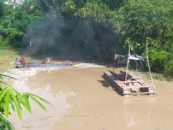 Respons Cepat 110, Polisi Tindak PETI yang Ganggu Ibadah Warga di Kuansing