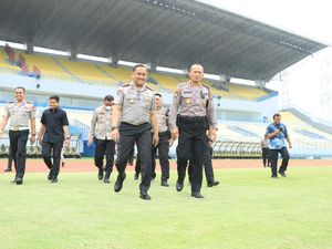 Sambut Piala AFF U-17, Polres Gresik Siagakan Ratusan Personel