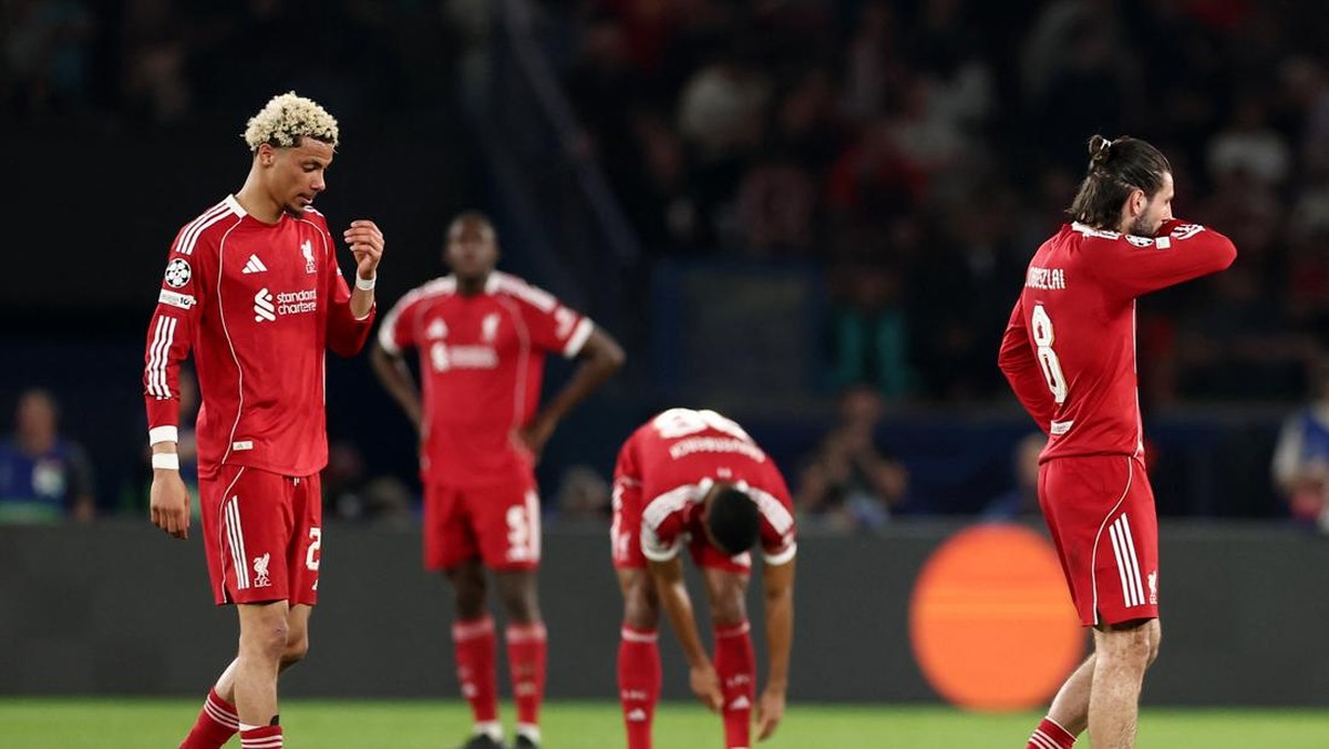 Liverpool mejan di kandang Paris Saint-Germain, tidak bikin tembakan ke gawang! (REUTERS/Christian Hartmann)