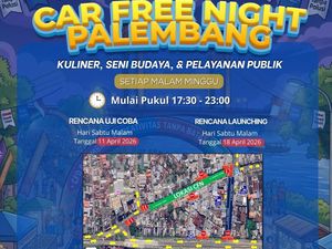 CFN dan CFD Palembang Segera Digelar, Ini Rekayasa Lalu Lintasnya