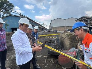 Subandi Pastikan BPJS Pekerja-Rumah Rusak Ditangani Usai Ledakan PT GWS