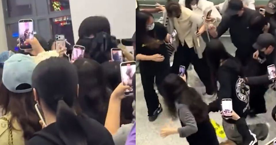 Zhang Linghe dikerubungi sasaeng fans