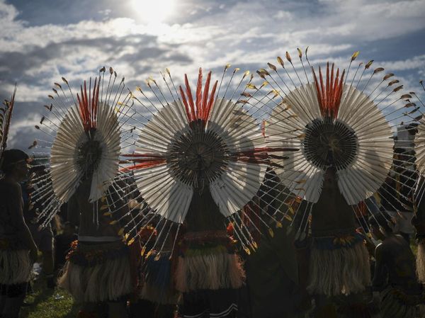 Aksi Warga Adat di Brasil Tuntut Pengakuan Wilayah Leluhur