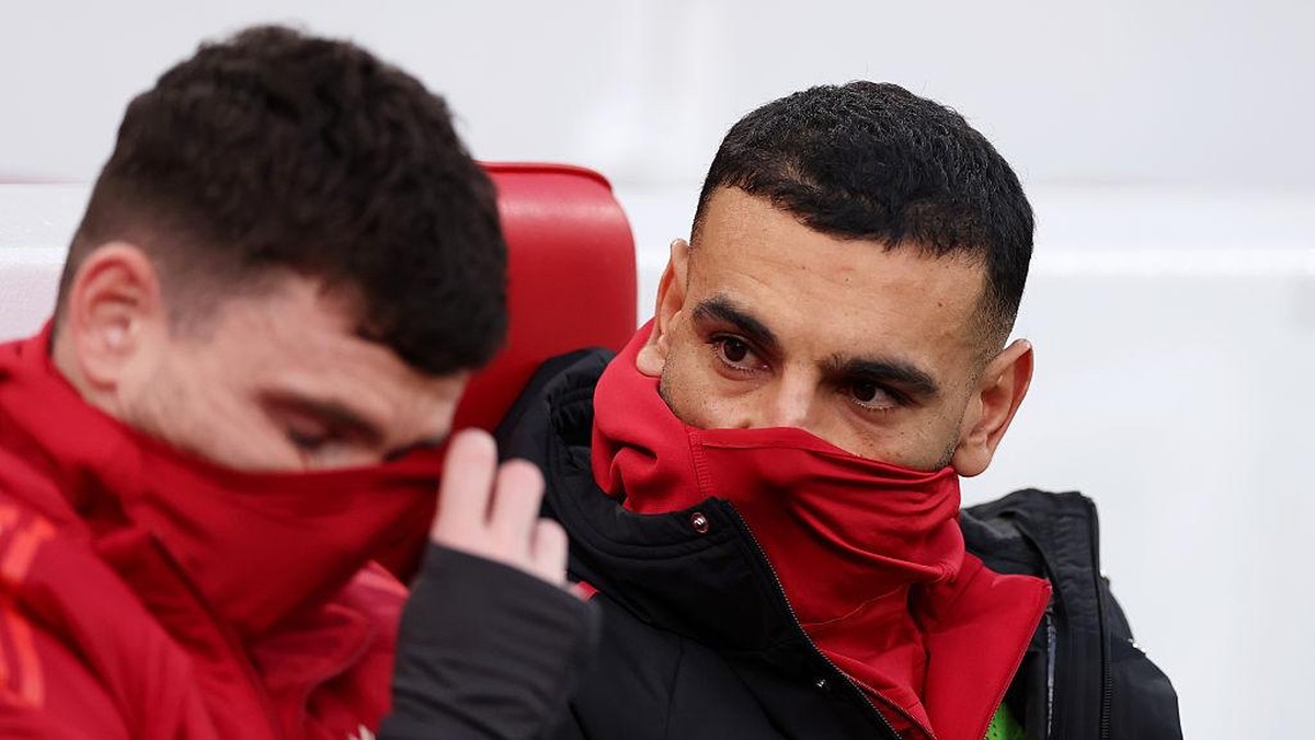 Mohamed Salah dan Andy Robertson sama-sama tinggalkan Liverpool akhir musim ini. (Getty Images/Carl Recine)