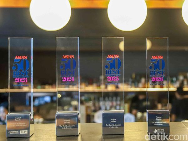 Masuk Daftar Top 50 Asia, Begini Suasana August Restaurant Jakarta