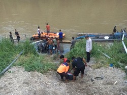 Balita Diduga Hanyut di Sungai Komering OKU Selatan