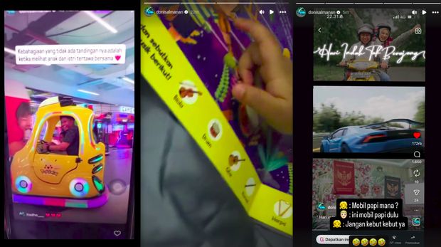 Doni Salmanan dan anak