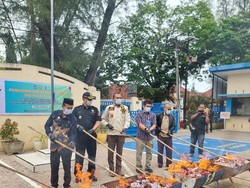 Bea Cukai Langsa Musnahkan Rokok Ilegal Senilai Rp 1,2 M