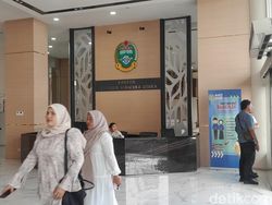 Suasana Kantor Gubsu Lengang di Hari Pertama Penerapan WFH