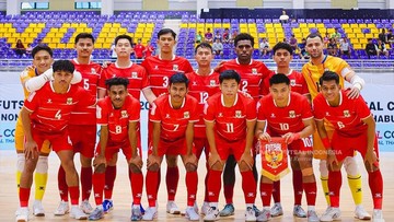 Timnas Futsal Indonesia Kalah 0-3 dari Brasil