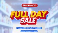 Serbu Transmart Full Day Sale Hari Ini! Banjir Diskon hingga 50% + 20%