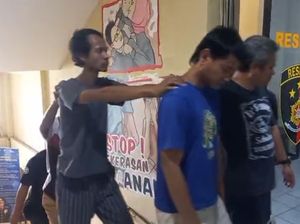 Tampang Lesu Pemalak Tukang Bubur di Tanah Abang Usai Ditangkap Polisi