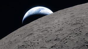 Link Download Wallpaper Bumi-Bulan Artemis II untuk iPhone & Android