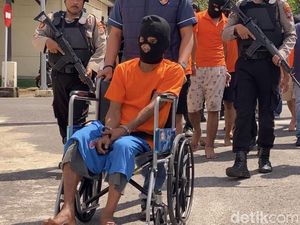 8 Tahanan Polres Bangka yang Kabur Ditangkap, Satu Ditembak