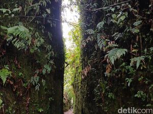 Mengenal Wisata Batu Belah di Kawasan Perkemahan Sibolangit