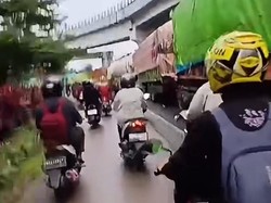 Warga Diimbau Naik LRT ke Bandara karena Macet Parah Ada Perbaikan Jalan