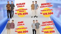 Beli Kemeja-Kaus di Transmart Full Day Sale Harga Miring