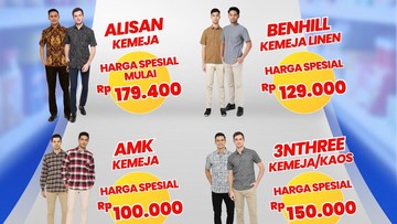 Berita dari Detik Finance: Beli Kemeja-Kaus di Transmart Full Day Sale Harga Miring