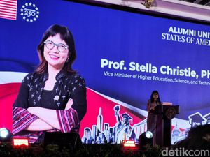 2 Pesan Wamen Stella untuk Alumni Kampus AS Asal RI, Catat Ya!