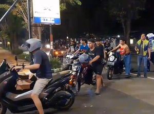 Terciduk, Joki Balap Liar di Tuban Disuruh Dorong Motor Sejauh 4 Km