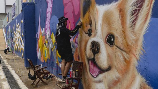 Batam Jadi Pusat Seni Jalanan Dunia, 25 Seniman Ramaikan Graffiti Festival 2026