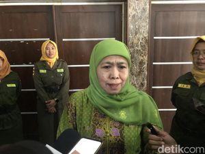 3 Kepala Daerah di Jatim Kena OTT KPK, Ini Kata Gubernur Khofifah