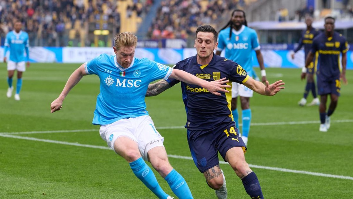 Hasil Parma vs Napoli di Liga Italia. (Foto: Getty Images/Emmanuele Ciancaglini)