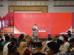 Kepala Daerah hingga Kader Hadiri Halal Bihalal PDIP Jatim di Surabaya