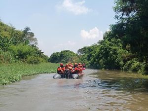 5 Hari Dicari, Balita Hanyut di Sungai Sidoarjo Ditemukan Meninggal