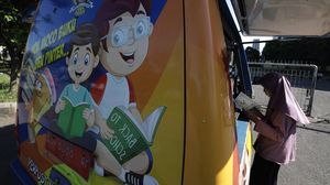 Perpustakaan Keliling Kediri Diserbu Anak-anak, Dukung Program PP Tunas