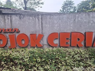 Potret Taman Pojok Ceria, Tempat buat Santai Akhir Pekan di Jakarta